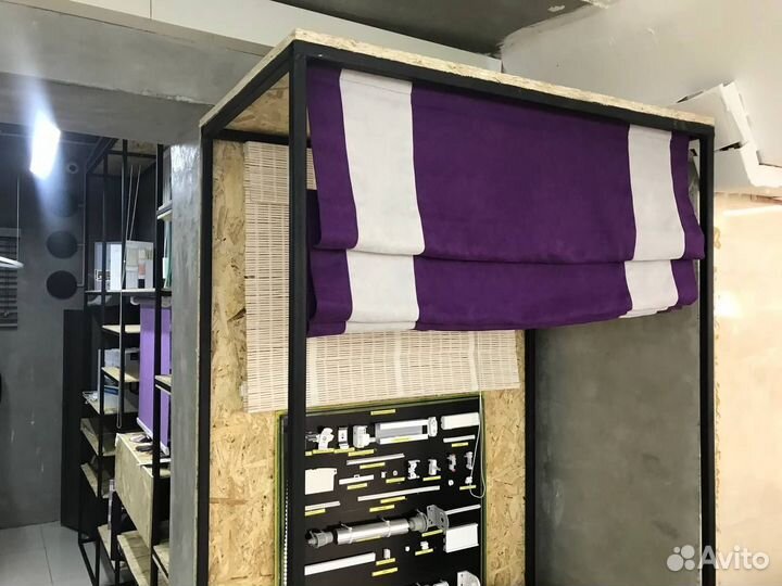 Римские шторы блэкаут