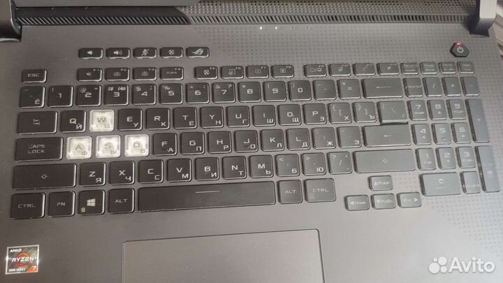 Игровой ноутбук Asus g17 g713qm-hx121