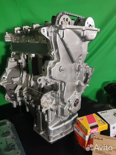 Новый двигатель (мотор)для Hyundai Solaris / Kia R