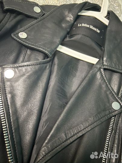Куртка кожаная женская 44 46 натуральная кожа