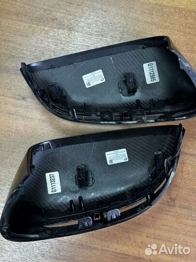 Карбоновые накладки на зеркала для BMW G20 б/у