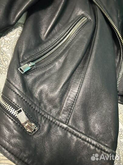 Куртка кожаная женская 44 46 натуральная кожа