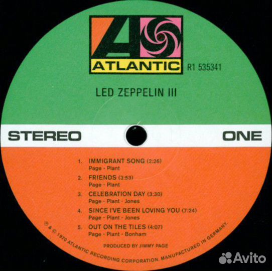 Винил LED Zeppelin – LED Zeppelin III