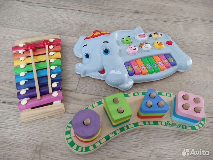 Развивающие игрушки от 1 года пакетом