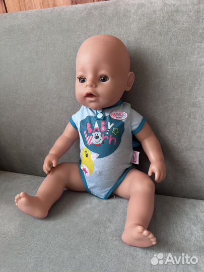 Кукла baby born с одеждой,мальчик оригинал