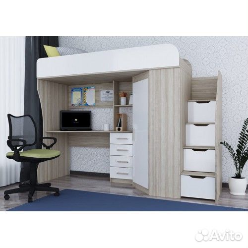 Кровать чердак