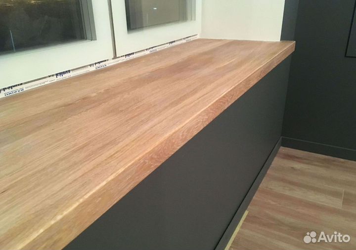 Деревянный подоконник