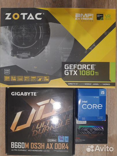 GTX 1080 Ti 11gb Zotac AMP Extreme Edition