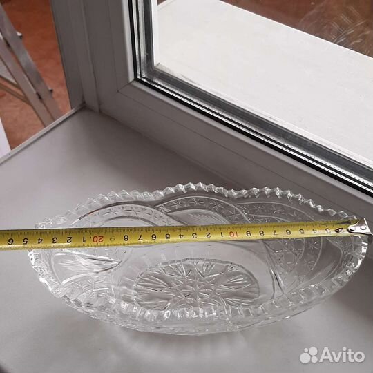 Вазы хрустальные