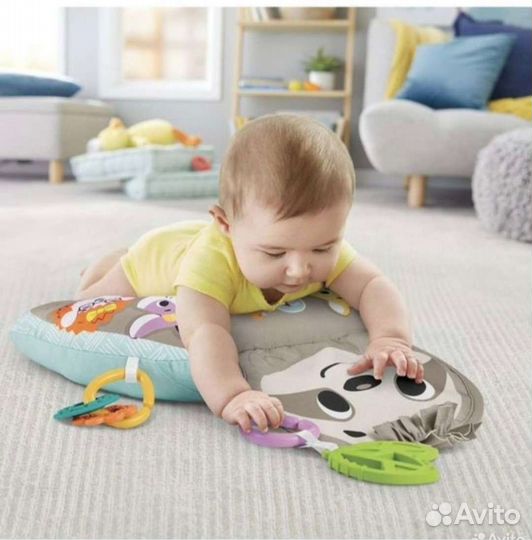 Игровая подушка Fisher price, Ленивец