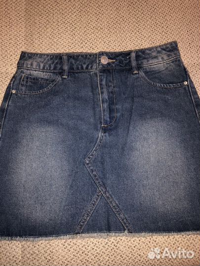 Юбка джинсовая