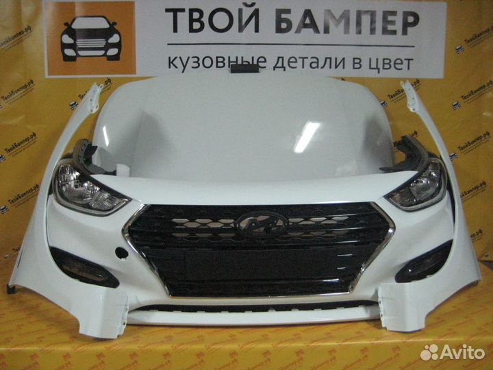 Кузовные детали (любые) в цвет Hyundai Solaris 2