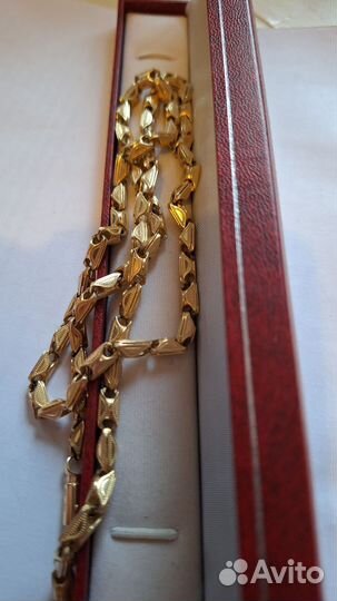 Золотая цепь 585 пробы