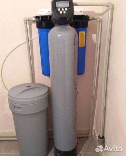 Умягчитель воды с американским клапаном Clack