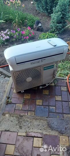 Сплит система Hisense 7+ до 27кв м сост новой