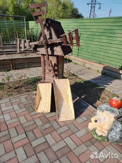 Лоток старателя деревянный для золото добычи