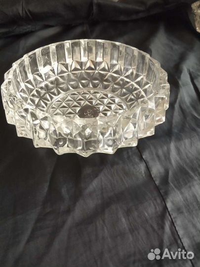 Салатник хрустальный