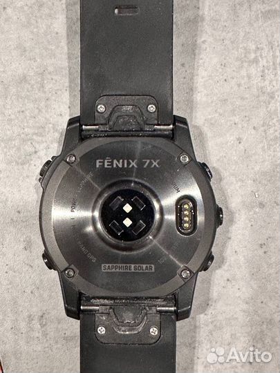 Garmin fenix 7x sapphire solar titanium 51мм