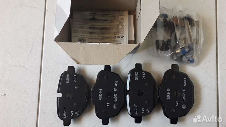 Колодки тормозные задние BMW 34216885451