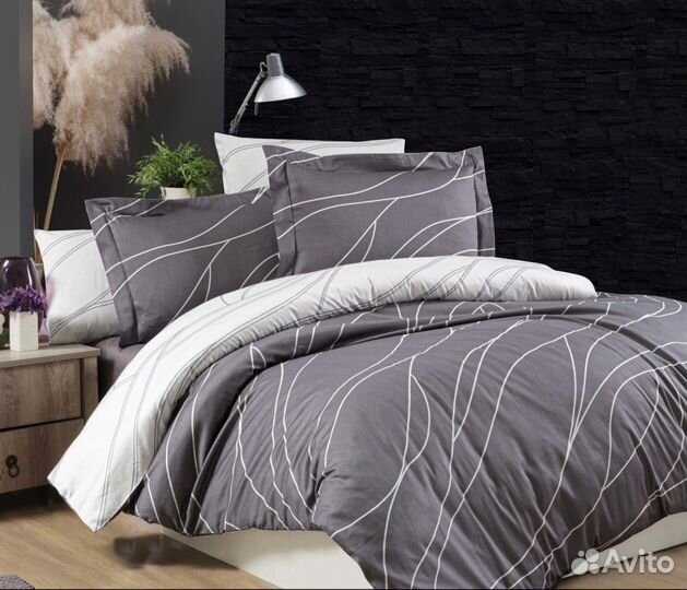 Постельное белье сатин Hobby 1.5сп Турция