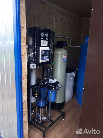 Фильтр для очистки воды из скважины. Осмос ROL-500