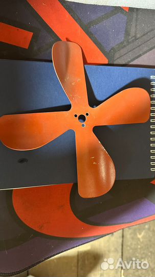 Крыльчатка 10/200/50-4 посадка 10мм