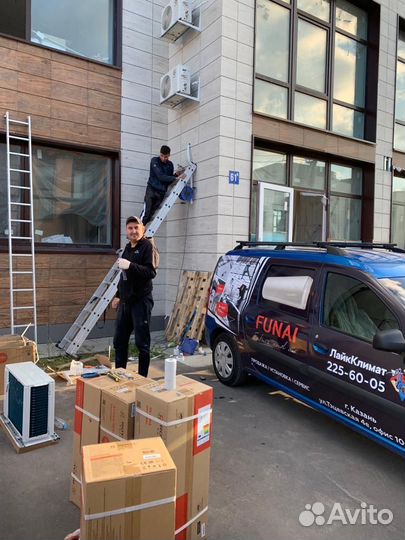 Лучшая установка кондиционеров с медью по договору