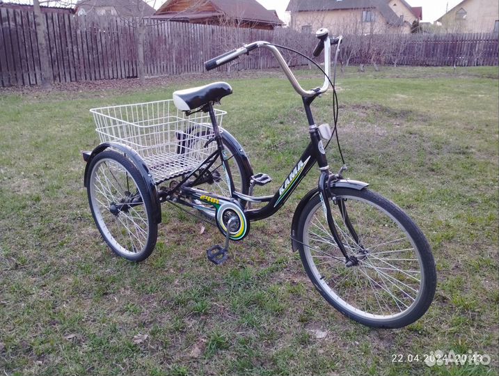 Трехколесный велосипед для взрослых