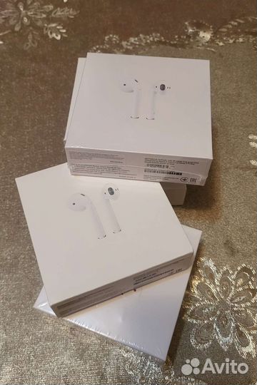 Беспроводные наушники(Airpods-2). Новые