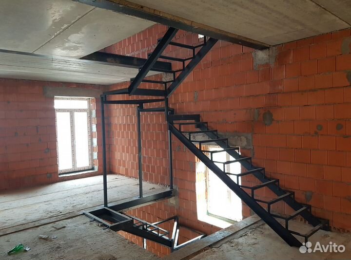 Лестница металлическая под ключ