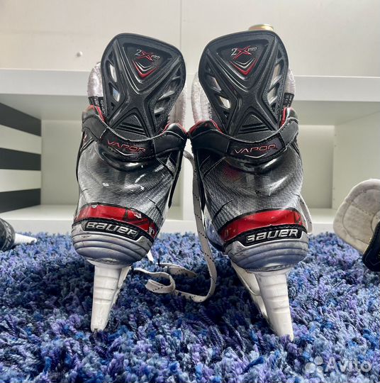 Хоккейные коньки bauer vapor 2x pro 36,5размер