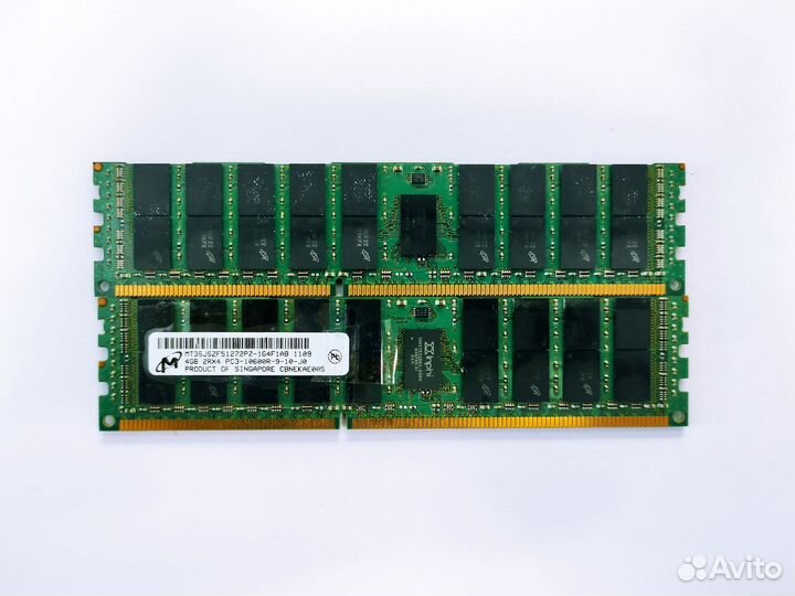 Комплект памяти Micron DDR3 ECC REG 8Gb 1333MHz