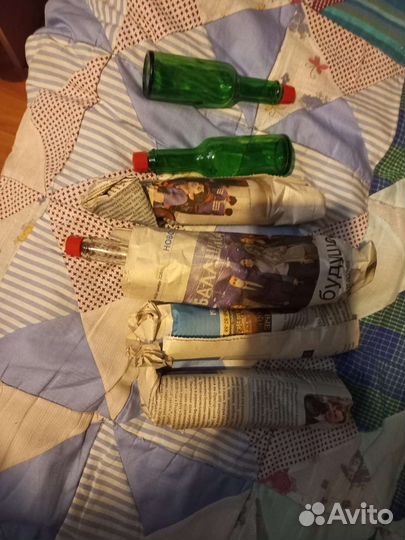 Бутылочки из-под соуса Табаско