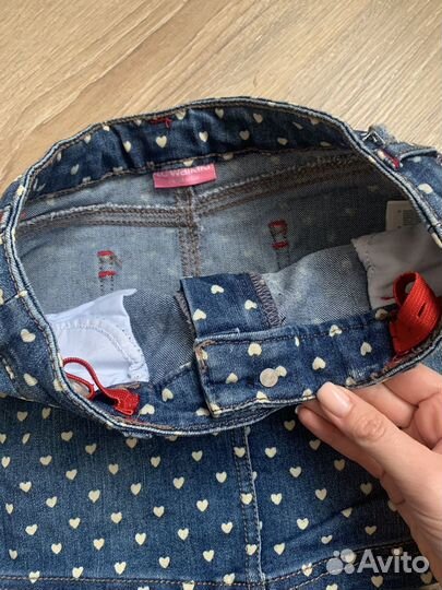 Юбки детские джинсовые 116-122