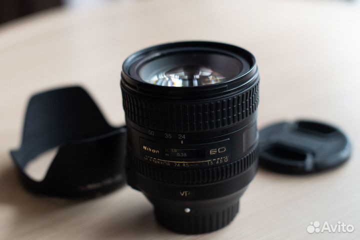 Nikon AF-S Nikkor 24-85mm 1:3.5-4.5G ED VR SWM