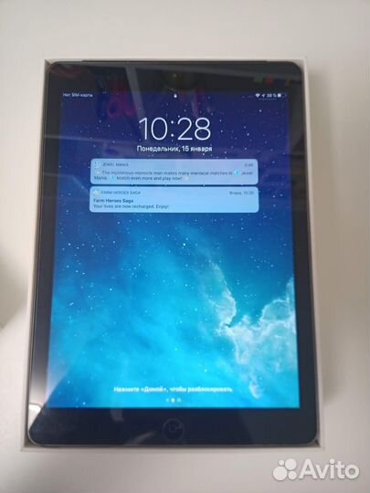 Планшет Apple iPad Air A1475 (16 Gb) wifi + cell