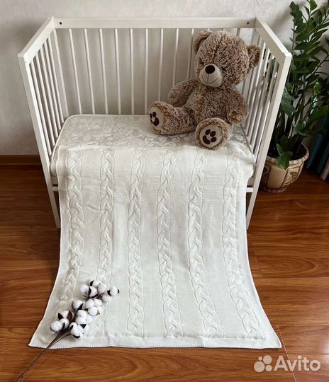 Плед детский тёплый новый