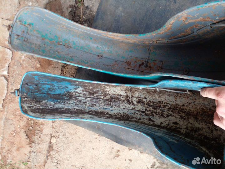 Крылья бокового прицепа бп58. иж56