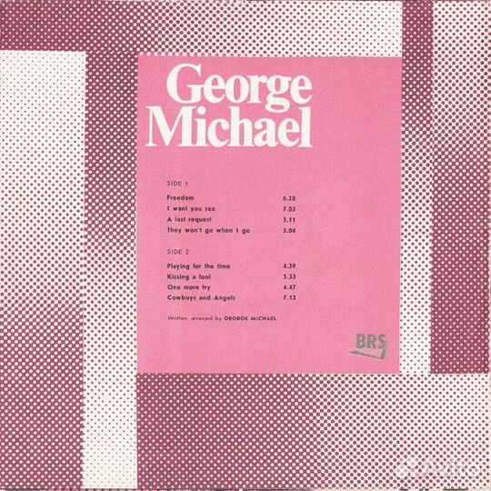 2LP.George Michael – George Michael 1 & 2 - 1992