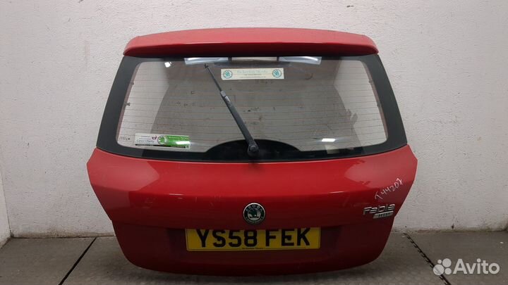 Двигатель стеклоочистителя задний Skoda Fabia, 2009