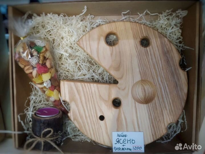 Подарочные наборы с деревянной посудой