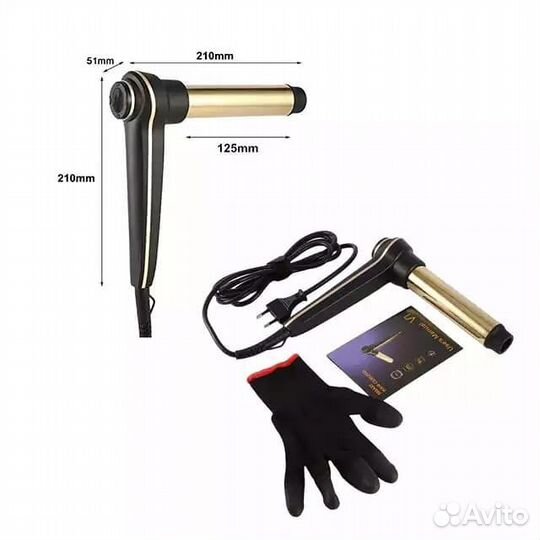 Плойка Smart hair V1 для голливудских локонов