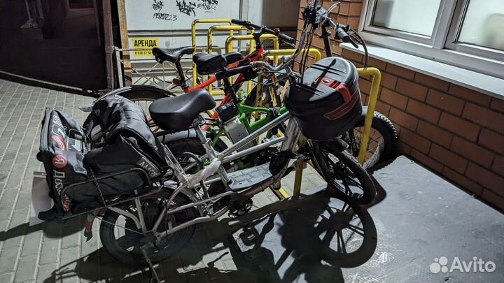 Электровелосипед колхозник minako, 60v