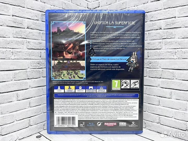 Minecraft Legends Deluxe Edition (Новый диск) PS4