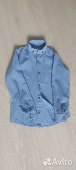 Рубашка школьная 140