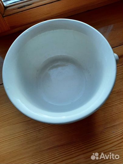 Ночная ваза, горшок фаянс, керамика СССР