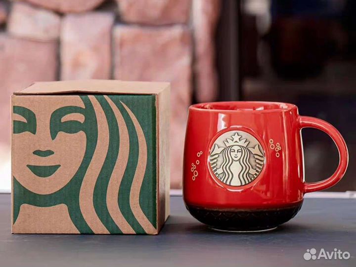 Новая кружка Starbucks в подарочной упаковке
