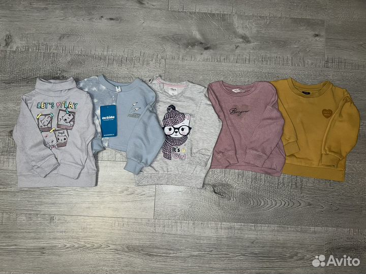 Вещи пакетом на девочку 92