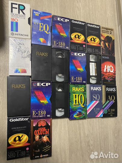 Продам VHS видеокассеты