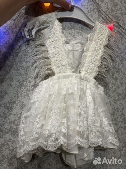 Платье боди для девочки